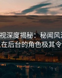 香蕉影视深度揭秘：秘闻风波背后，当事人在后台的角色极其令人意外